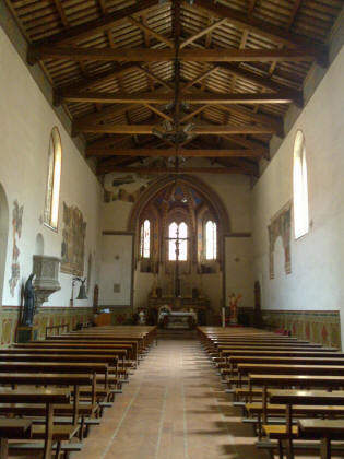 Interno chiesa di San Francesco